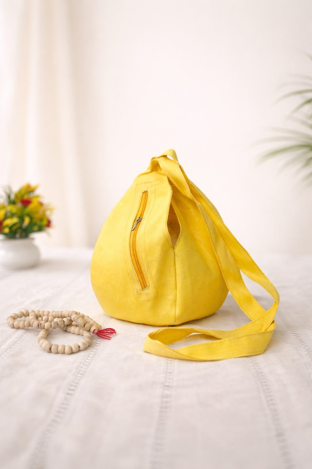 Protect your sacred mala while chanting anywhere without distraction