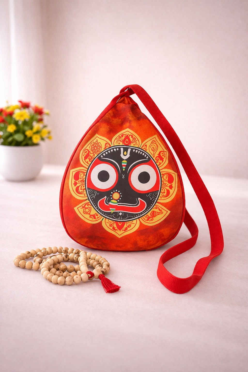 Protect your sacred mala while chanting anywhere without distraction