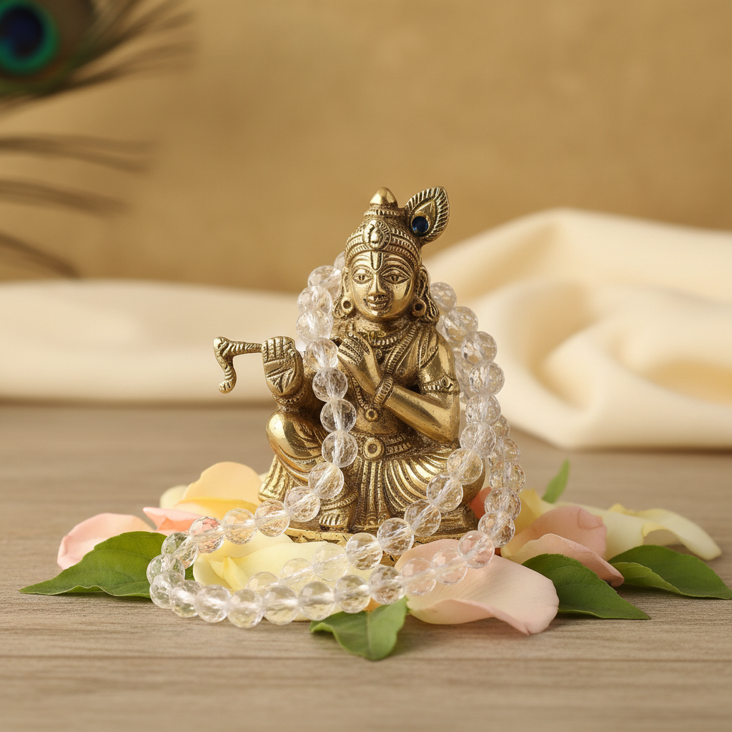 Crystal Quartz Jaap Mala